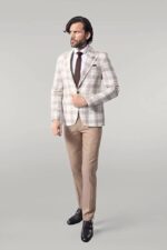 Single-Button-Wide-Pointed-Collar-Light-Brown-Blazer-Wessi-2