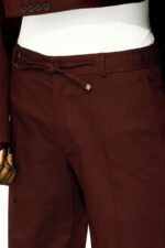 Single-Buttons-2-Piece-Burgundy-Men-Suit-Wessi-5