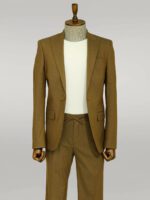 Single-Buttons-2-Piece-Tan-Men-Suit-Wessi-3