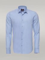 Sky-Blue-Plain-Long-Sleeves-Regular-Fit-Shirt-Wessi-3