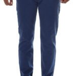 Slim Fit 5 Pocket Cotton Blue Men Trousers