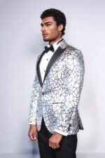 Slim-Fit-Black-Patterned-Grey-Men-Stage-Performance-Jacket-Wessi-2
