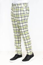 Slim-Fit-Checked-Grey-Men-Pants-Wessi-3