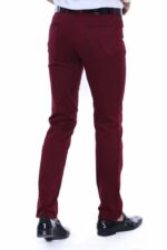 Slim-Fit-Cotton-Burgundy-Men-Pants-Wessi-2