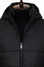 Slim-Fit-Hooded-Black-Men-Coat-Wessi-1