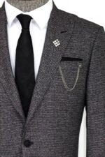Slim-Fit-Houndstooth-Patterned-2-Piece-Grey-Men-Suit-Wessi-1