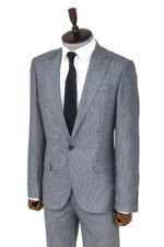 Slim-Fit-Houndstooth-Patterned-2-Piece-Grey-Men-Suit-Wessi-3
