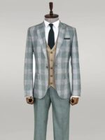 Slim-Fit-Light-Green-Vested-Suit-Wessi-2