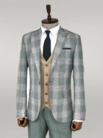 Slim-Fit-Light-Green-Vested-Suit-Wessi-5