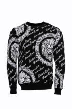 Slim-Fit-Patterned-Black-Sweatshirt-Wessi-7