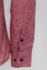Slim-Fit-Patterned-Burgundy-Men-Shirt-Wessi-3