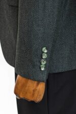 Slim-Fit-Patterned-Dark-Green-Men-Blazer-Wessi-12