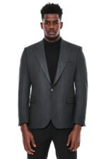 Slim-Fit-Patterned-Dark-Green-Men-Blazer-Wessi-6