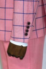 Slim-Fit-Patterned-Pink-Men-Combination-Suit-Wessi-4