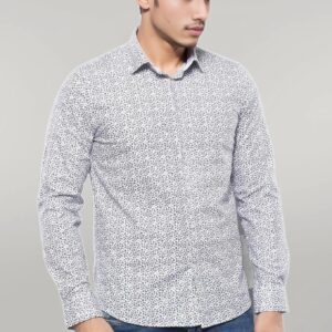 Slim Fit Patterned Shirt | Wessi