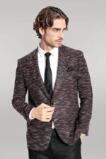 Slim-Fit-Patterned-Sport-Burgundy-Men-Blazer-Wessi-5