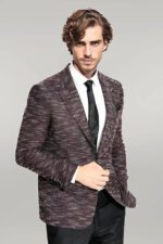 Slim-Fit-Patterned-Sport-Burgundy-Men-Blazer-Wessi-7