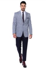 Slim-Fit-Peak-Lapel-Blue-Jacket-Wessi-2