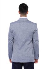 Slim-Fit-Peak-Lapel-Blue-Jacket-Wessi-3