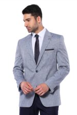 Slim-Fit-Peak-Lapel-Blue-Jacket-Wessi-6