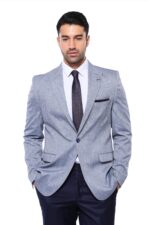 Slim-Fit-Peak-Lapel-Blue-Jacket-Wessi-7