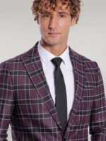 Slim-Fit-Peak-Lapel-Purple-Men-Blazer-Wessi-2