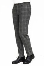 Slim-Fit-Plaid-Anthracite-Men-Pants-Wessi-3