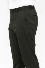 Slim-Fit-Plain-Green-Men-Pants-Wessi-2
