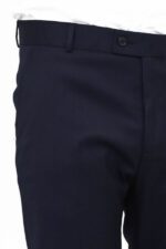 Slim-Fit-Plain-Navy-Blue-Men-Pants-Wessi-1