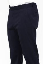 Slim-Fit-Plain-Navy-Blue-Men-Pants-Wessi-4