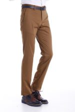 Slim-Fit-Plain-Tan-Pants-Wessi-1