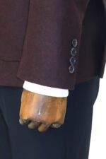 Slim-Fit-Plain-Wide-Lapel-Burgundy-Men-Wool-Blazer-Wessi-4