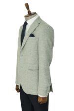 Slim-Fit-Plain-Wide-Lapel-Grey-Men-Wool-Blazer-Wessi-3