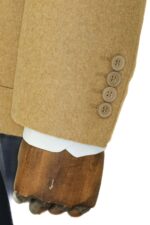 Slim-Fit-Plain-Wide-Lapel-Tan-Men-Wool-Blazer-Wessi-3