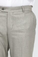 Slim-Fit-Textured-Cream-Men-Trousers-Wessi-1