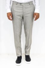 Slim-Fit-Textured-Cream-Men-Trousers-Wessi-2