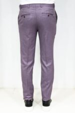 Slim-Fit-Textured-Purple-Men-Trousers-Wessi-4