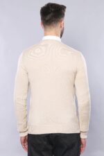 Slim-Fit-V-Neck-Long-Sleeve-Beige-Men-Knitwear-2