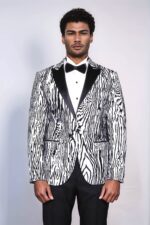 Slim-Fit-Zebra-Patterned-White-Men-Party-Blazer-Wessi-1