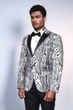 Slim-Fit-Zebra-Patterned-White-Men-Party-Blazer-Wessi-2