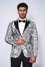 Slim-Fit-Zebra-Patterned-White-Men-Party-Blazer-Wessi-3