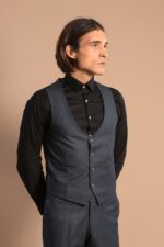 Smoked-Slim-Fit-Mens-Suit-with-Vest-Wessi-1