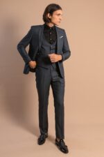 Smoked-Slim-Fit-Mens-Suit-with-Vest-Wessi-4