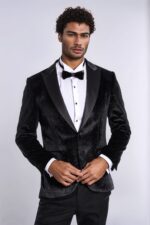 Sparkle-Slim-Fit-Velvet-Black-Men-Dinner-Jacket-Wessi-4