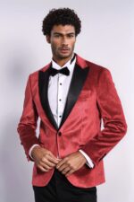 Sparkle-Slim-Fit-Velvet-Red-Men-Singer-Tuxedo-Blazer-Wessi-3