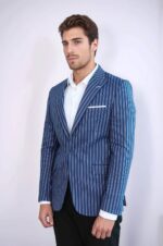 Striped-Blue-Slim-Fit-Blazer-Wessi-2