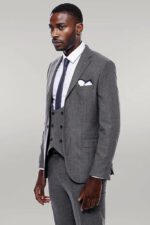 Striped-Dark-Beige-Double-Breasted-Suit-Wessi-9