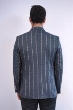 Striped-Dark-Grey-Slim-Fit-Blazer-Wessi-4