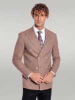 Striped-Double-Breasted-Beige-Men-Blazer-Wessi-3