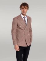 Striped-Double-Breasted-Beige-Men-Blazer-Wessi-4